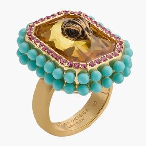 Kurt Geiger London Eagle Head Cocktail Ring